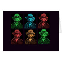 Collage de Vicent Van Gogh Cartes De Vœux
