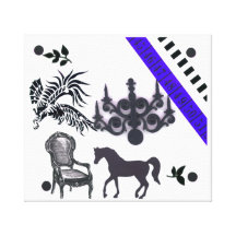 Collage Toile Tendue Sur Châssis