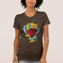 COLLECTION DE TATOUAGE DE COEUR T-SHIRT
