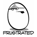 Collection d'expressions de Jollybeans frustrée T-shirts