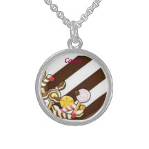 Collier à la mode de sucrerie
