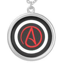 Collier athée de logo