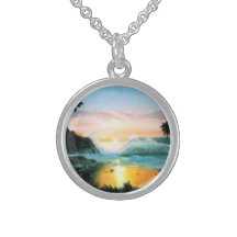 Collier avec la belle vue pittoresque