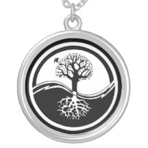Collier d'arbre de Yin Yang