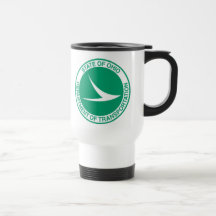 Collier de Département des Transports de l'Ohio. Tasse À Café