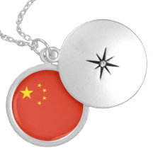 Collier de drapeau de la Chine