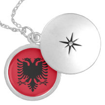 Collier de drapeau de l'Albanie