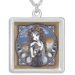 Collier de fée de phase de lune de "Lucia"