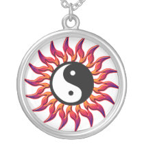 Collier de flamber Yin Yang Sun