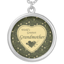 Collier de la grand-mère du monde de pays le plus 