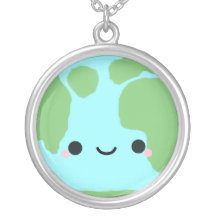 Collier de la terre de planète