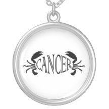 collier de signe de zodiaque de cancer