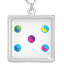 Collier de Yin Yang d'art de bruit
