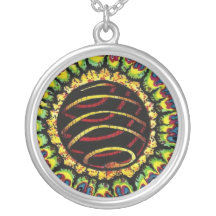 Collier "d'explosion cosmique" de BargasArtworks