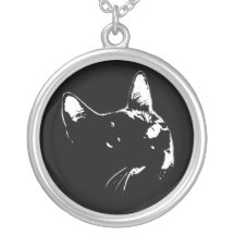 Collier du visage du chat