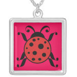 Collier lyrique de coccinelle