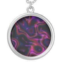 Collier multicolore rose de remous
