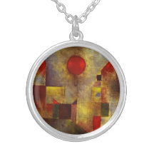 Collier rouge de ballon de Paul Klee