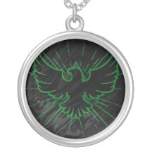Collier (vert) foncé d'ordre