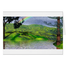 Colline de roulement des plaisirs carte de vœux