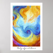 Colombe de Saint-Esprit Poster