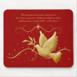 Colombe d'or des tapis de souris et des mousepads 