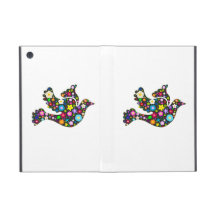 Colombe florale des fleurs
