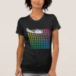 color cubes and plus feather t-shirts