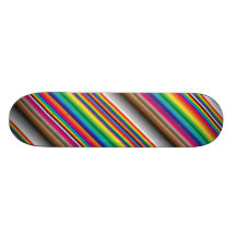 colore le plaid diagonal skateboard