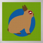 Colorful animals posters