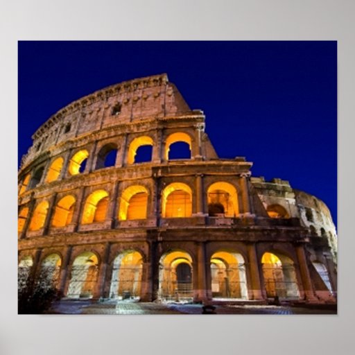 Colosseum Rome Afdruk
