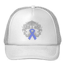 Combat de cancer de l'intestin comme une fille Fle Casquettes De Camionneur