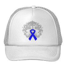 Combat de cancer du colon comme une fille Fleurish Casquette