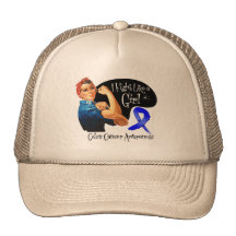 Combat du cancer du colon I comme une fille Rosie  Casquettes De Camionneur