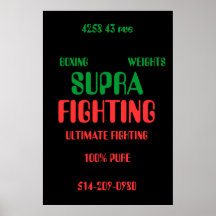 COMBAT SUPRA POSTER