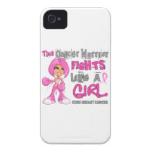 Combats de guerrier de Cancer comme le cancer du s Coques iPhone 4 Case-Mate