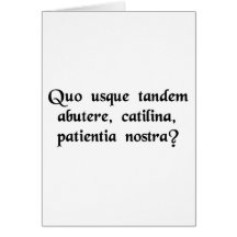 Combien de temps maltraiterez-vous notre patience, cartes de vœux
