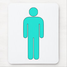 Comique classique de silhouette universelle de sig tapis de souris