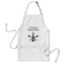 Commandant de cuisine tabliers