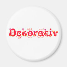 Comme décoration aimant pour réfrigérateur
