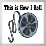 Comment je roule la bande de pellicule cinématogra posters