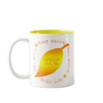 Comment rester jeune ! Tasse pour des aînés