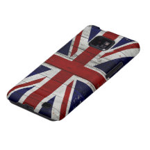 Compagnon de caisse de galaxie d'Union Jack Samsun Galaxy SII Case