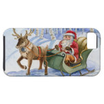 Compagnon de cas du père noël pour le téléphone de coque Case-Mate iPhone 5