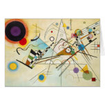 Composition VIII en Kandinsky Carte De Vœux