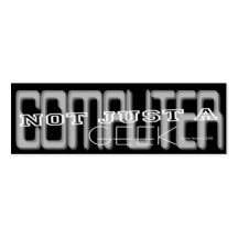 Computer Geek - de Sociale Persoonlijke Kaart van  Visitekaartjes