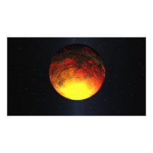 Concept d'artiste de Kepler-10b Impression Photographique