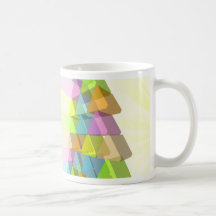 Concept moderne d'arbre de Noël Tasse