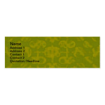 Concepteur 3" maigre" carte de visite x1