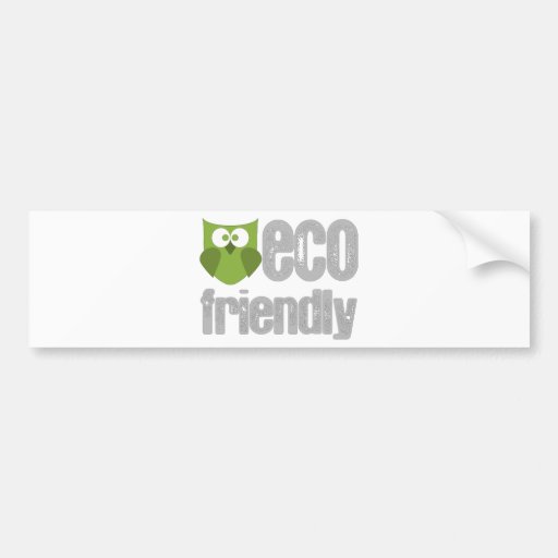 Conception amicale d'Eco ! Autocollant Pour Voiture